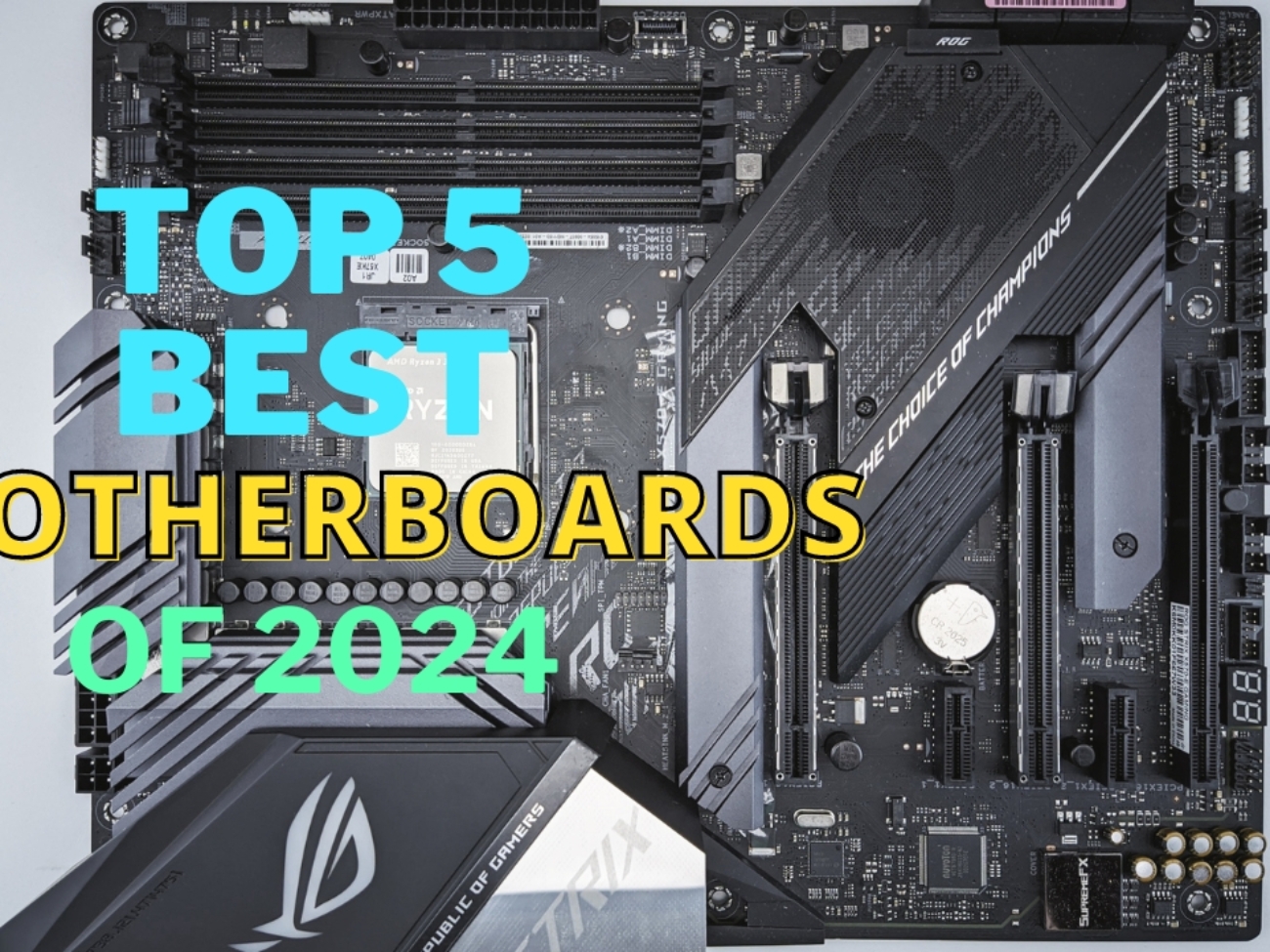 5 BEST Motherboards Of 2024