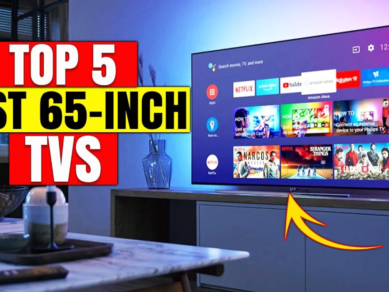 top 5 best 65 inch tvs